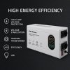 Qoltec Stabilizator napięcia AVR 2000VA | 1200W | Toroidalny transformator
